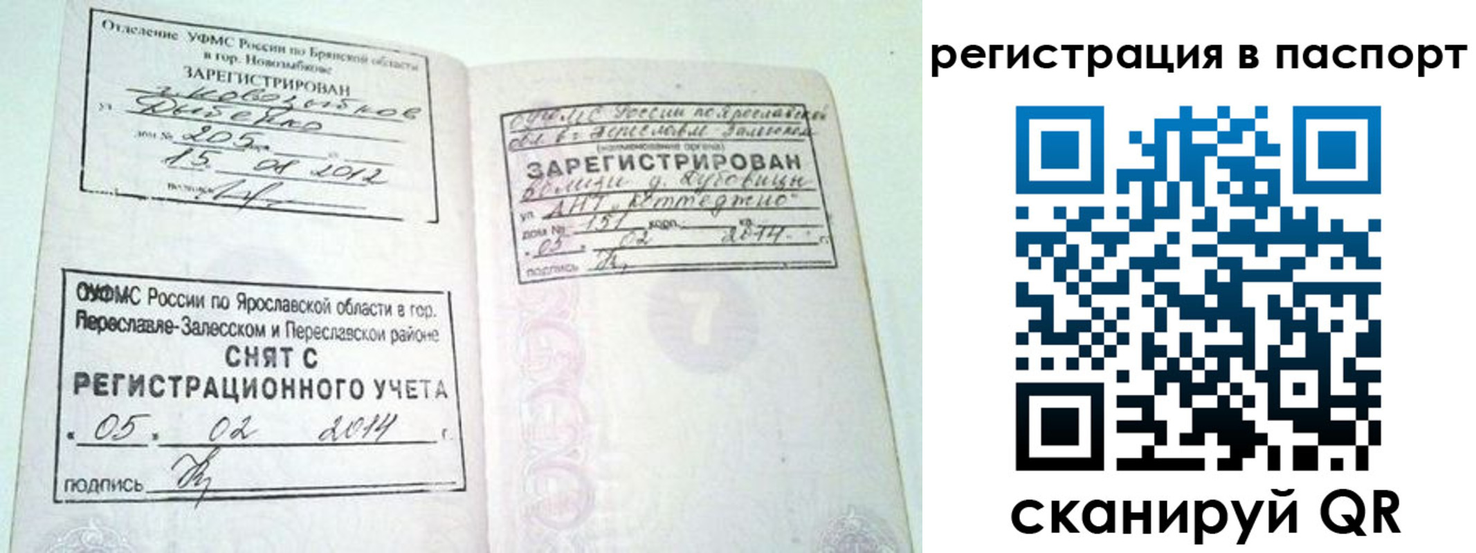 прописка в квартире в Истре